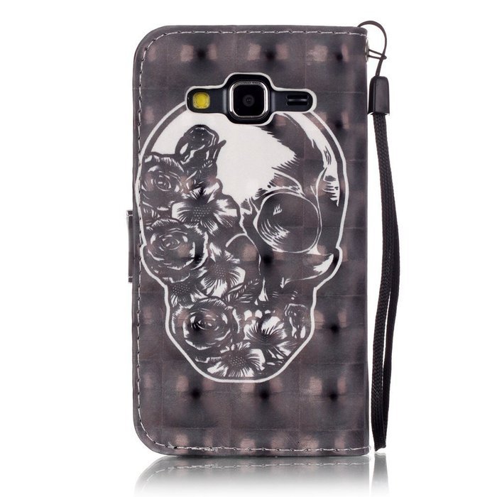 Samsung Galaxy Core Prime Case,Yaheeda [3D Colored Drawing] [Flip Fit] Premium PU Leather Card-Slots Cash-Slots... N35