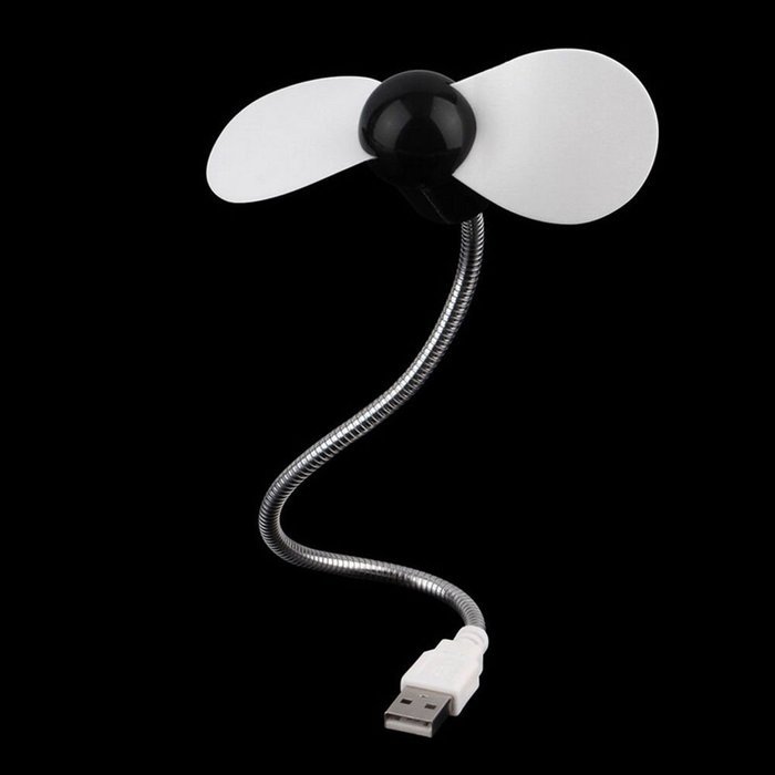 Flexible USB Mini Cooling Fan Cooler For Laptop Desktop PC Computer EOO, Flexible goose neck designed for easy... N4
