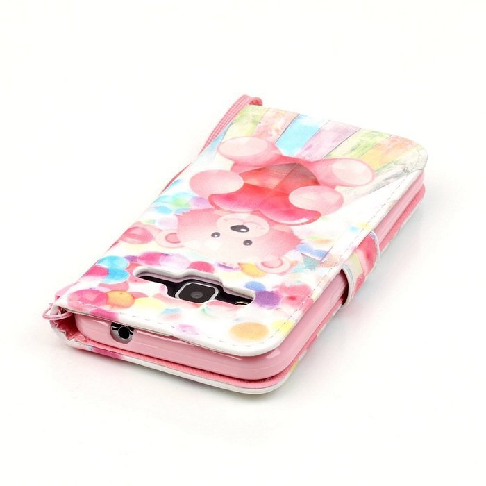 Samsung Galaxy Core Prime Case,Yaheeda [3D Colored Drawing] [Flip Fit] Premium PU Leather Card-Slots Cash-Slots... N41
