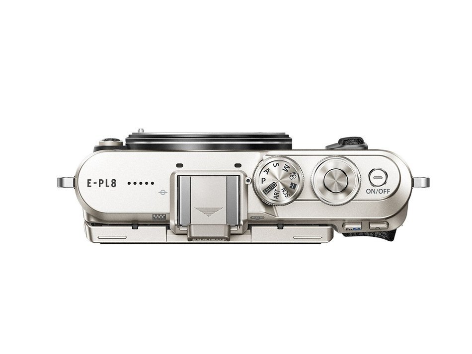 Olympus PEN E-PL8 Black Body with 14-42mm IIR Black Lens N9