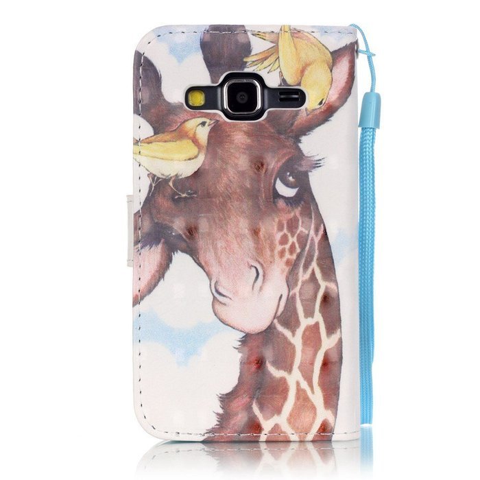 Samsung Galaxy Core Prime Case,Yaheeda [3D Colored Drawing] [Flip Fit] Premium PU Leather Card-Slots Cash-Slots... N49