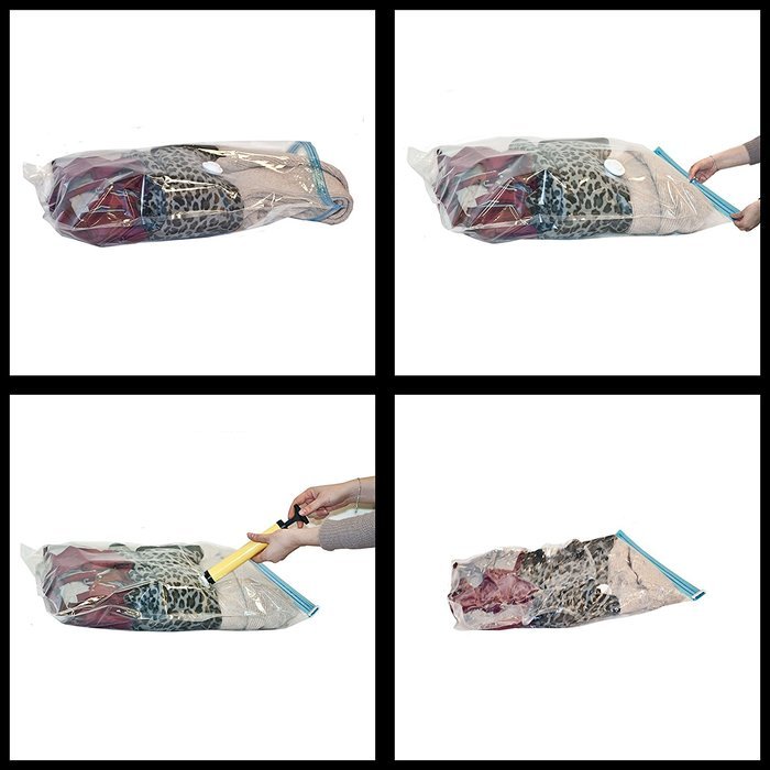 ALEKO 5VBWP24x31 Space Saver Organizer Bags Storage Vacuum Bag, 5 Piece N2