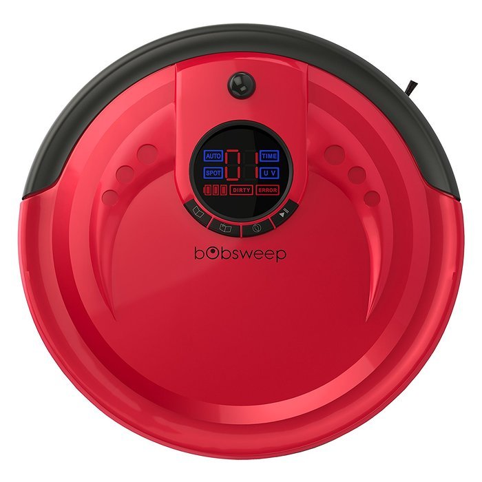 bObsweep Standard Robotic Vacuum Cleaner and Mop, Rouge