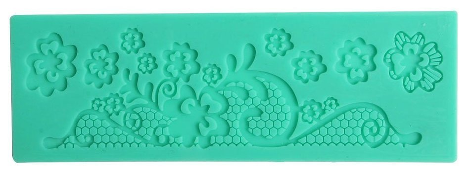 C-Pioneer Style Silicone Lace Cake Fondant Mold Mould Decoration Mat High Quality (6) N2