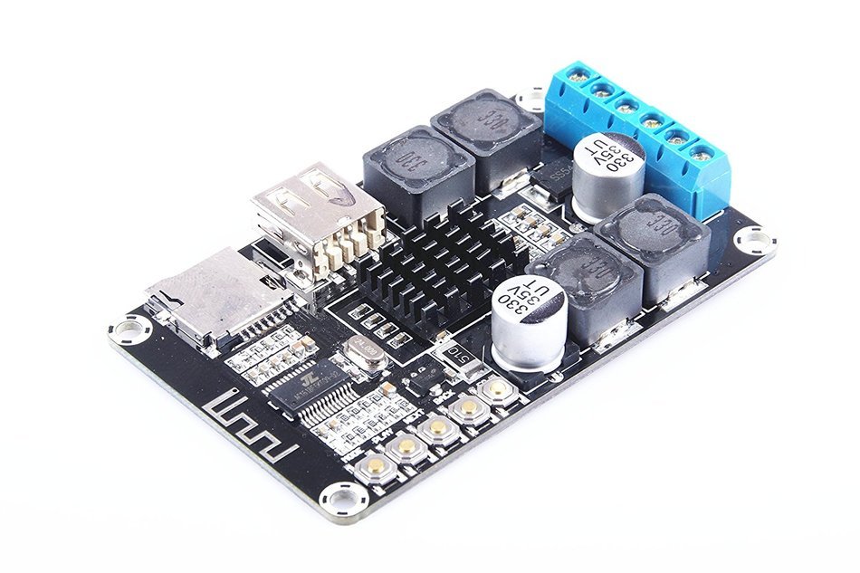 XINY TPA3116D2 Bluetooth digital amplifier board Max dual-channel 2X50W Bluetooth audio receiver amplifier Support...