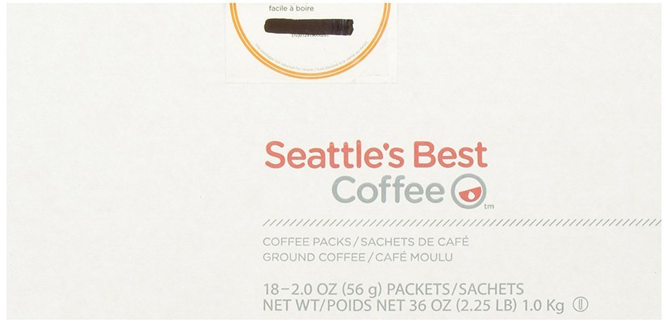 Seattle's Best Coffee SEA11008556 Level 2 Breakfast Blend Ground Coffee (Pack of 18) N7