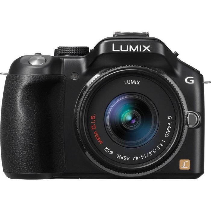 Panasonic DMC-G5KBODY 16MP SLR Camera with 3-Inch LCD - Body Only (Black) N3