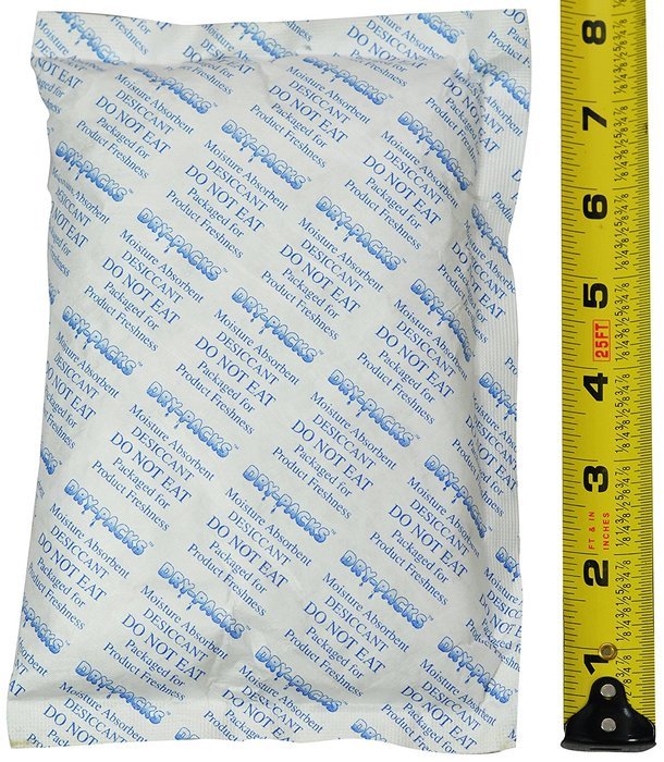 Dry-Packs 448gm Tyvek Silica Gel Packet, Pack of 3 N2