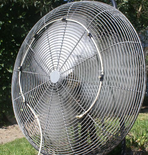 7 Nozzle Fan Mister for 36" Fan Outdoor cooling N2