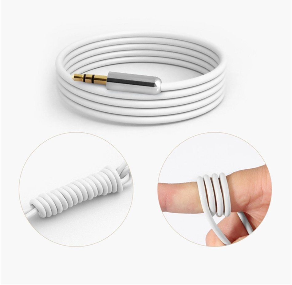 Elelink AUX Audio Cable, 3.5mm Male to Male Stereo Audio Cable for Headphones, iPods, iPhones, iPads, Home / Car... N6