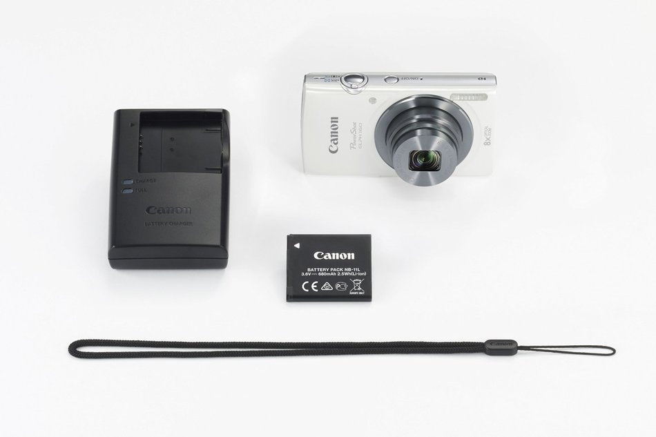 Canon PowerShot ELPH 160 (Silver) N15