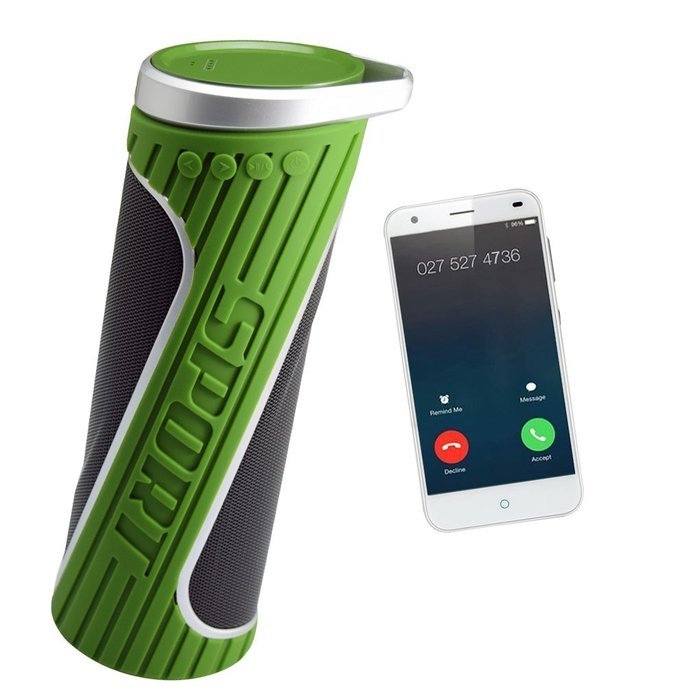 Blue ear&reg; W5 Power Bank Bluetooth Speaker IPX5 Waterproof 5W+5W Stereo Speaker (Black) N19