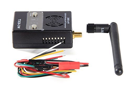 FPV TX58-2W 32CH 2000mW 5.8GHz Wireless AV Transmitter (TX Only) N4