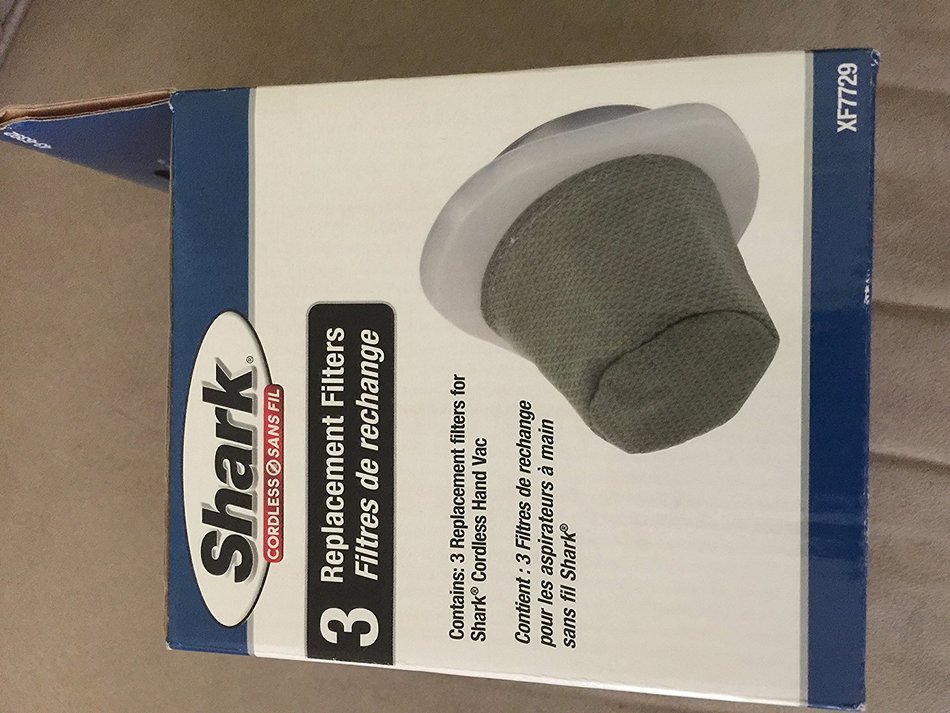 Euro-Pro XF7729 Shark Cordless Hand Vacuum Replacement Dust Cup Filter, 1pk. N3
