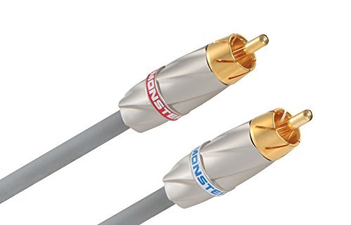 Monster MC 300I-2M NF Stereo Audio Cable Pair - 2 Meters (6.56 ft)