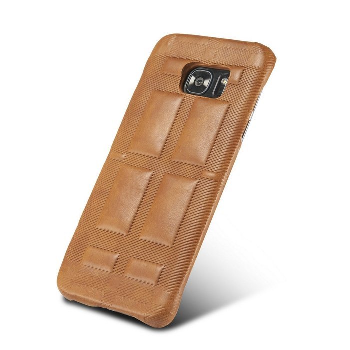 SAMSUNG GALAXY S7EDGE CASE ,Aroko Phone Case, Handmade Pu Leather Hard S7edge Only! Phone Case, Fashion Genuine... N3