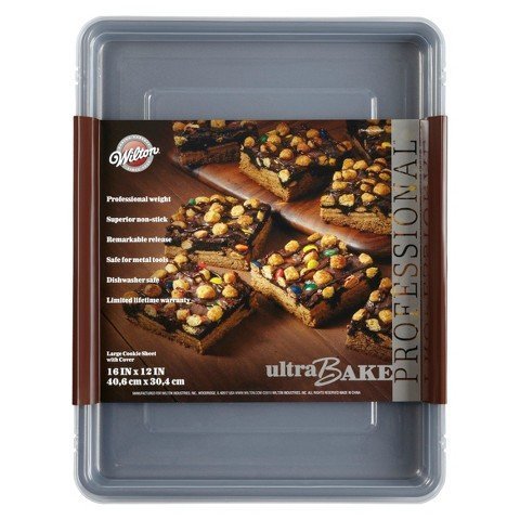 Wilton Ultra Bake Pro 16x12" Large Cookie Pan w/ Cover