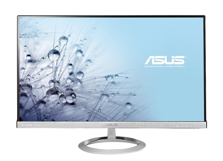 ASUS MX279H 27" Full HD 1920x1080 IPS HDMI DVI VGA Frameless Monitor N5