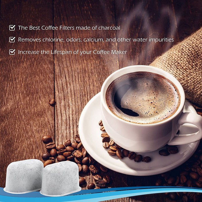 Replacement Charcoal Water Keurig Coffee Maker Filters Set Of 12 &ndash; Effectively Remove Chlorine, Impurities, Contaminants... N3