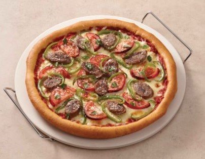 Pizza Tray - 15 inch Perfect Results Ceramic Pizza Stone Ceramic Baking Stone