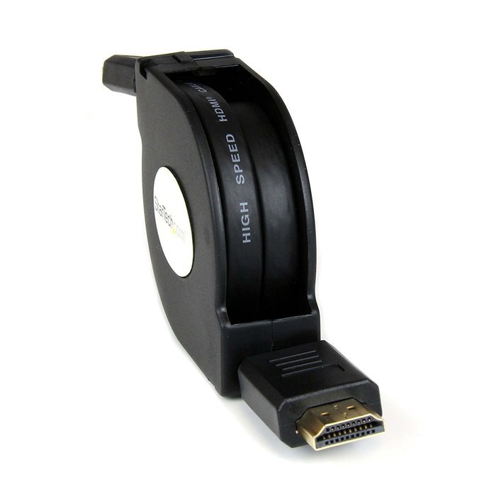 StarTech.com HDACRET4 4-Feet Retractable High Speed HDMI Cable -HDMI to HDMI Mini - M/M N2
