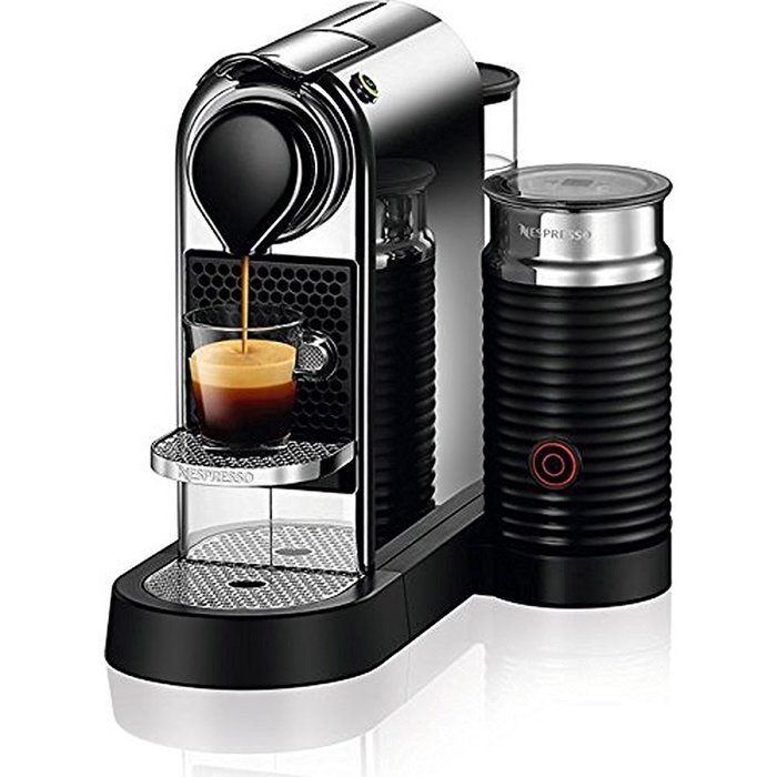 Nespresso C122-US-CH-NE Citiz & Milk Espresso Machine, Chrome