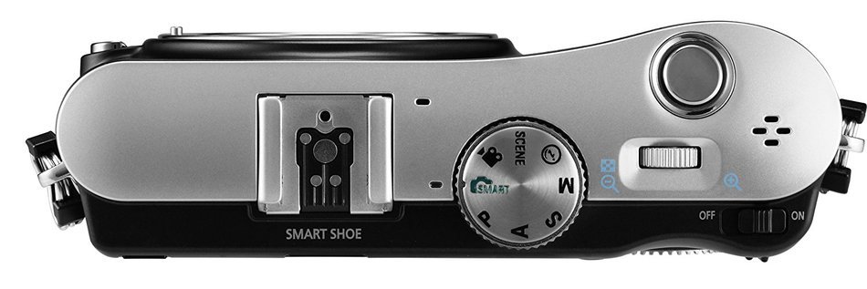 Samsung EV-NX100 14.6 MP Digital Camera with SLR 20-55mm iFunction Lens and External Flash N4