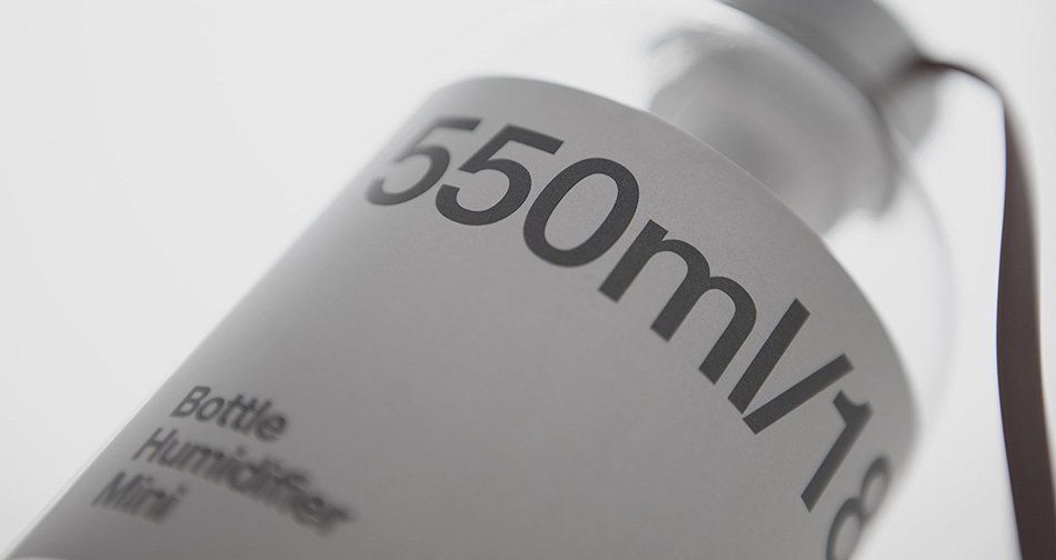Bottle Humidifier mini (Clear) N5