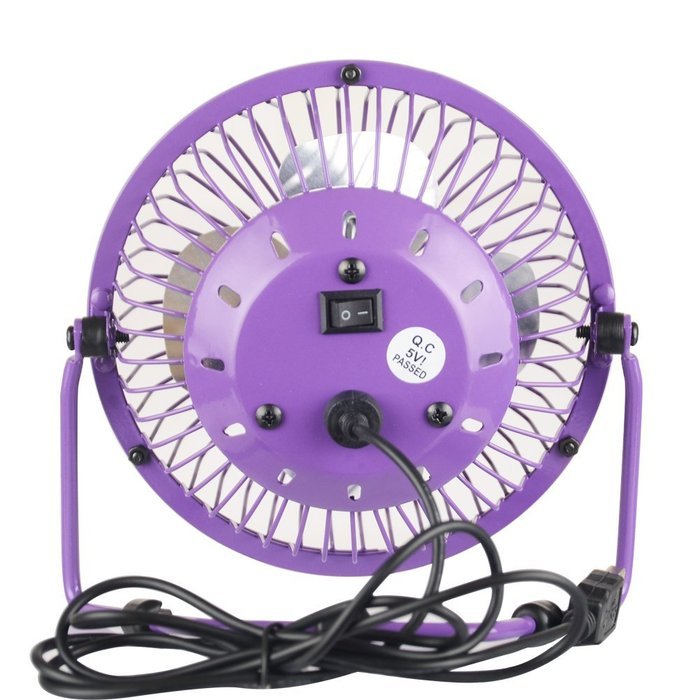 HOTGEE(TM) USB Mini Desk Cooler Fan Quietness Metal Computer Laptop PC Plug Charger Fans with Nail Dust Collector... N7