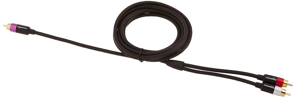 AmazonBasics 2-Male to 2-Male RCA Audio Cable - 15 Feet N28