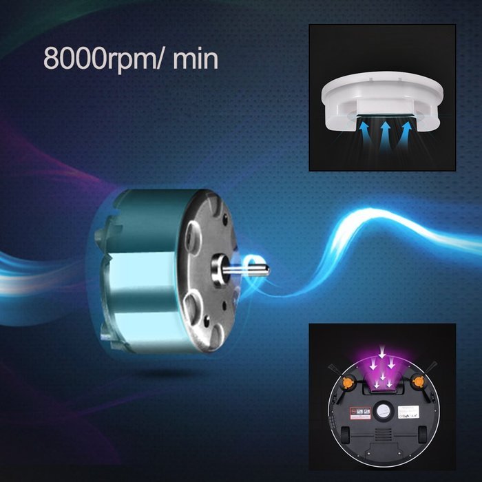 Vacuum Cleaning Robot, YIFENG Magic Cleaning Sweeper with Remote Control for Home, Household Cleaning N3
