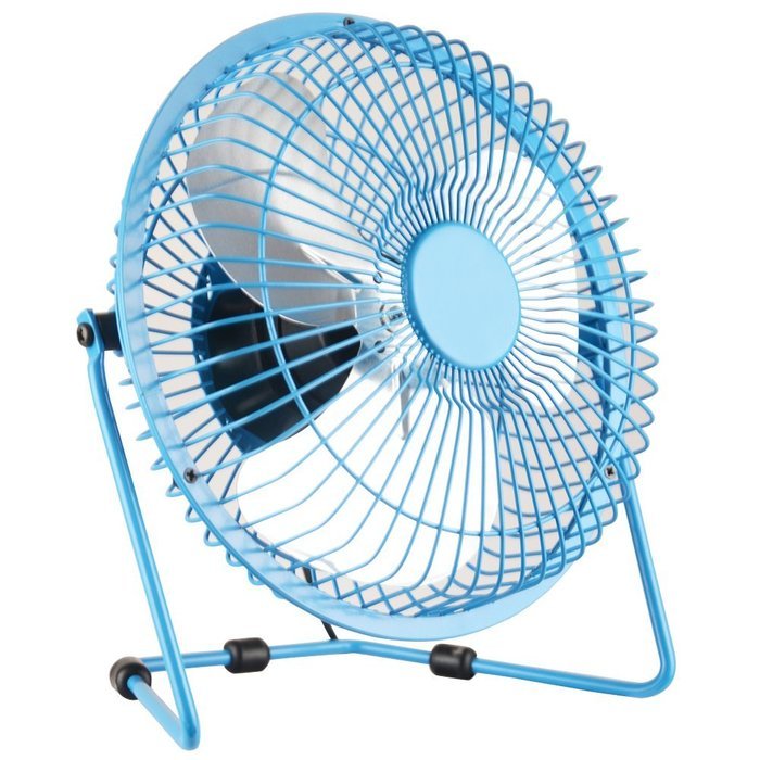 HOTGEE(TM) USB Mini Desk Cooler Fan Quietness Metal Computer Laptop PC Plug Charger Fans with Nail Dust Collector... N12