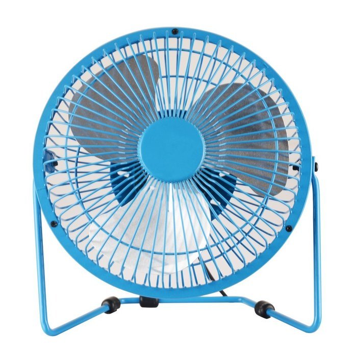 HOTGEE(TM) USB Mini Desk Cooler Fan Quietness Metal Computer Laptop PC Plug Charger Fans with Nail Dust Collector... N13