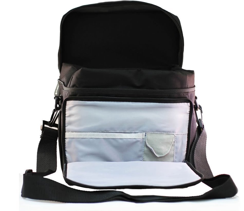 Polaroid Studio Series SLR / DSLR Camera Case (Black) For The Panasonic Lumix DMC-G3, DMC-GF3, DMC-G1, DMC-GH1... N5