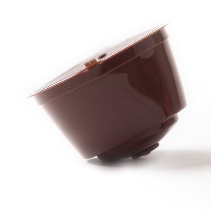 Refillable Nescaf&eacute;&reg; Dolce Gusto Capsule (1-pack with Bonus Coffee Spoon) | Compatible with Mini Me, Genio, Piccolo... N2