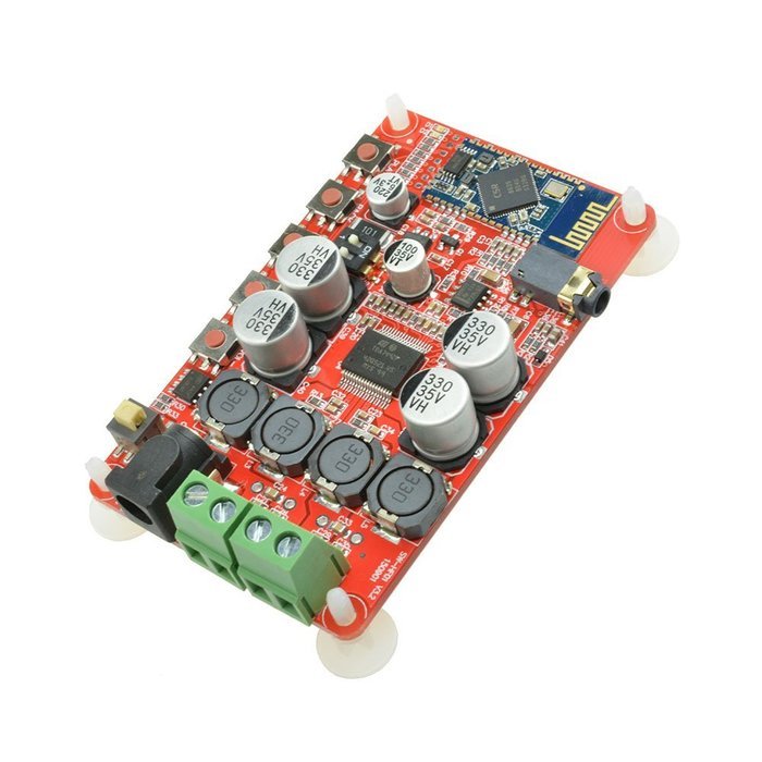 Industry Park 2 x 25W TDA7492P Bluetooth 4.0 Audio Digital Power Amplifier Board with AUX Interface