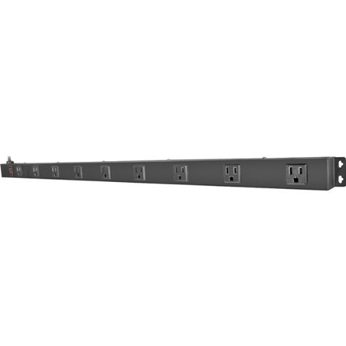 QVS PB9-03 9-Outlet Surge Protector Wall-Mount Power Bar