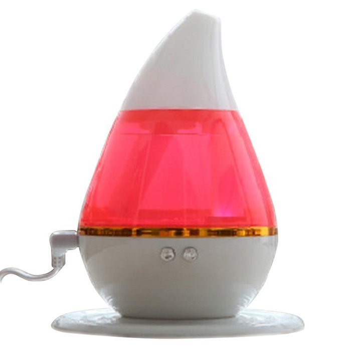 JIANLANPTT Colorful Changing LED Lights Lamp for Home Office Yoga Spa Baby Bedroom Essential Oil Diffuser 2W White N11