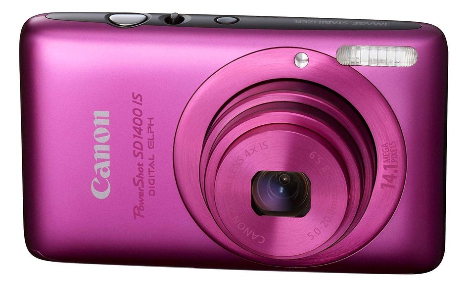 Canon PowerShot SD1400IS 14.1 MP Digital Camera with 4x Wide Angle Optical Image Stabilized Zoom and 2.7-Inch... N2