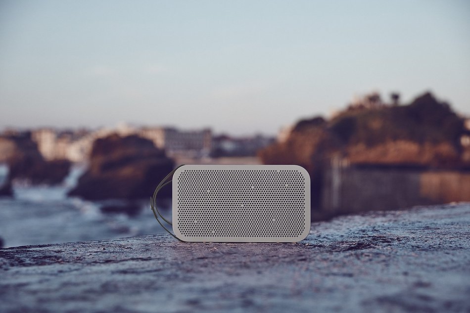B&O PLAY by Bang & Olufsen Beoplay A2 Active Portable Bluetooth Speaker, Stone Grey N9