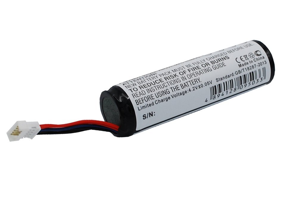 smavco bundle Replacement 128000894 Battery for GRYPHON GM4100, RBP-GM40 Plus Stereo Audio Cable, 2600mAh