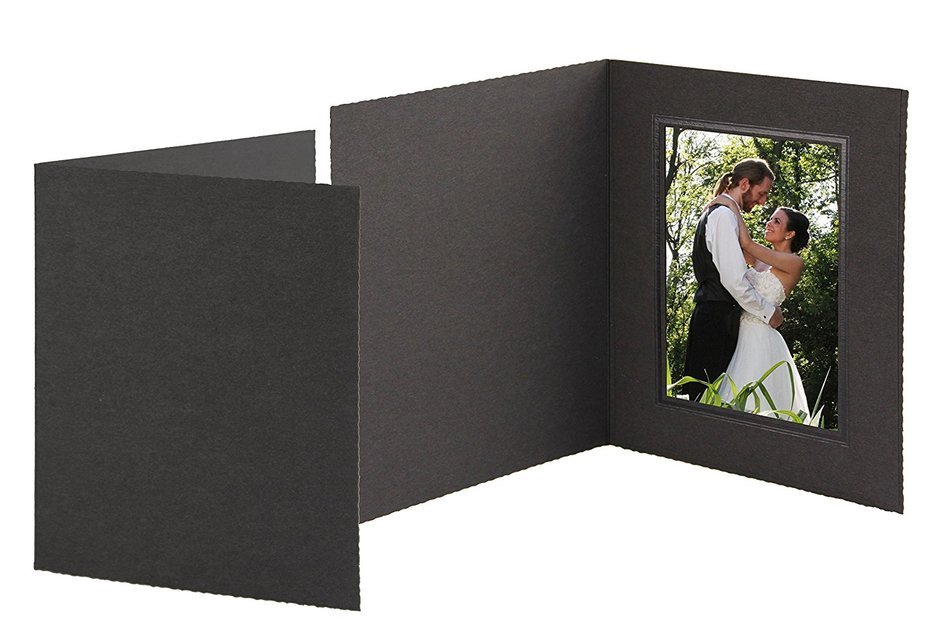 Tyndell Black T-50 Photo Folder 4x6 (50 Pack) N2