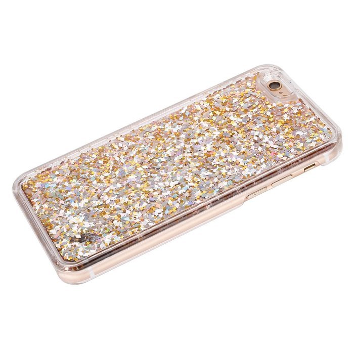 iPhone 6 Plus / 6S Plus Case,PHEZEN Christmas Tree Santa Claus Design Cool Quicksand Moving Stars Bling Glitter... N23