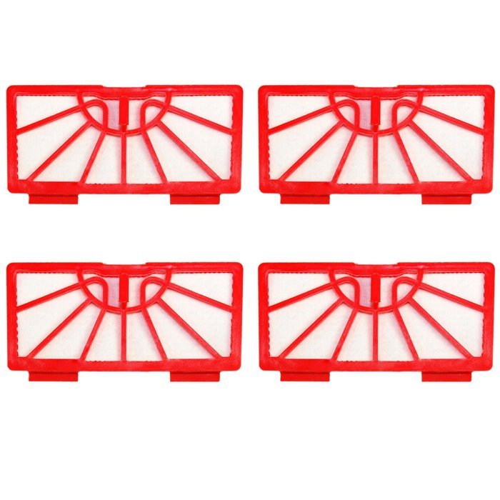 HQRP 4-Pack Filters for Neato XV-11, XV-12, XV-15 Robotic Vacuums + HQRP Coaster