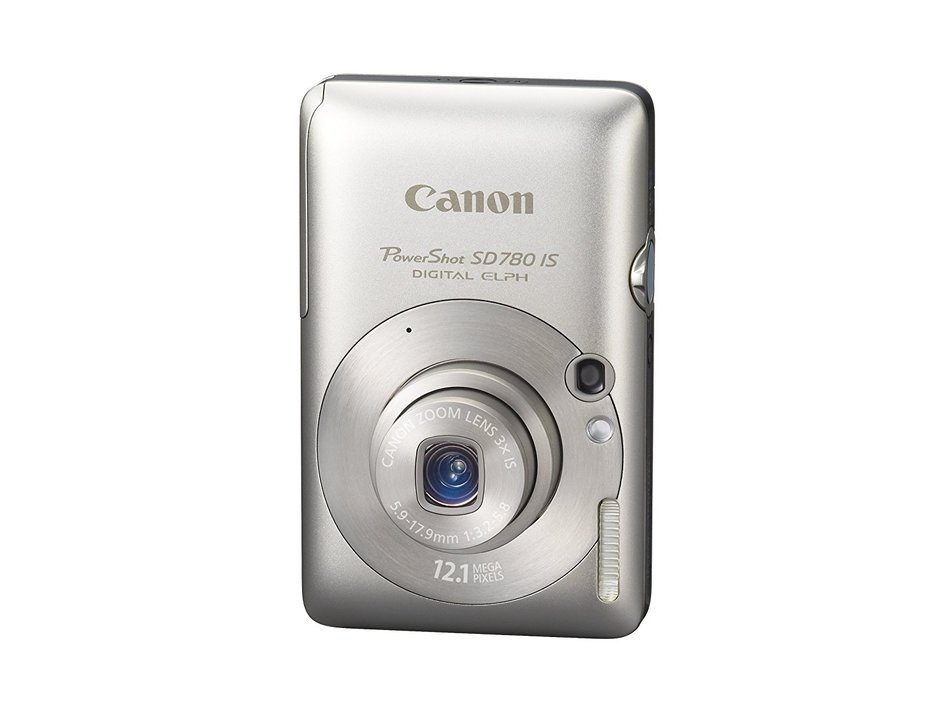 Canon PowerShot SD780IS 12.1 MP Digital Camera with 3x Optical Image Stabilized Zoom and 2.5-inch LCD (Silver) N13