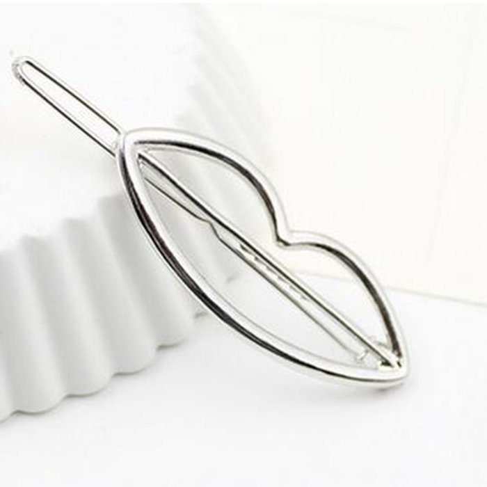 Yaheeda 4pcs Women Hair Clip Clamps Accessories,Barrette Gold Silver Metal Hair Clip Headband N17