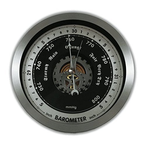 Ambient Weather WS-152BN 6" Contemporary Open Face Barometer