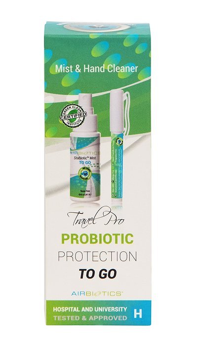 AirBiotics Travel Pro - All natural organic Hand Sanitizer and Deodorizer N3
