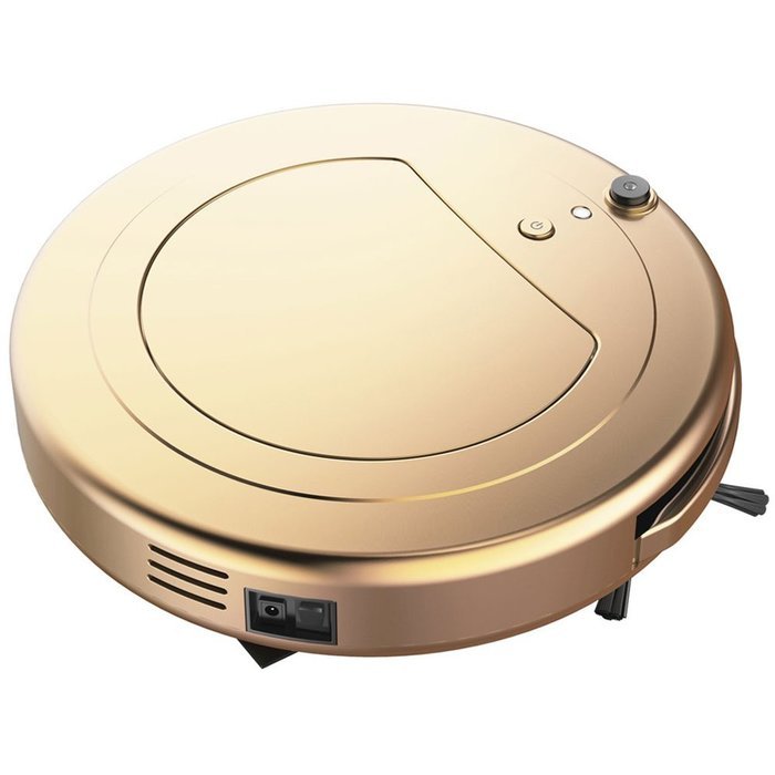 HzzRobot Household Robotic Vacuums Automatic Floor Cleaner Mop Color Gold