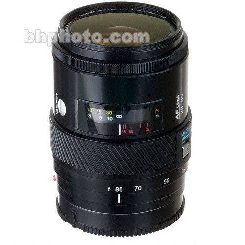 Konica Minolta (Minolta) Zoom Wide Angle-Telephoto 28-85mm f/3.5-4.5 Maxxum Autofocus Lens